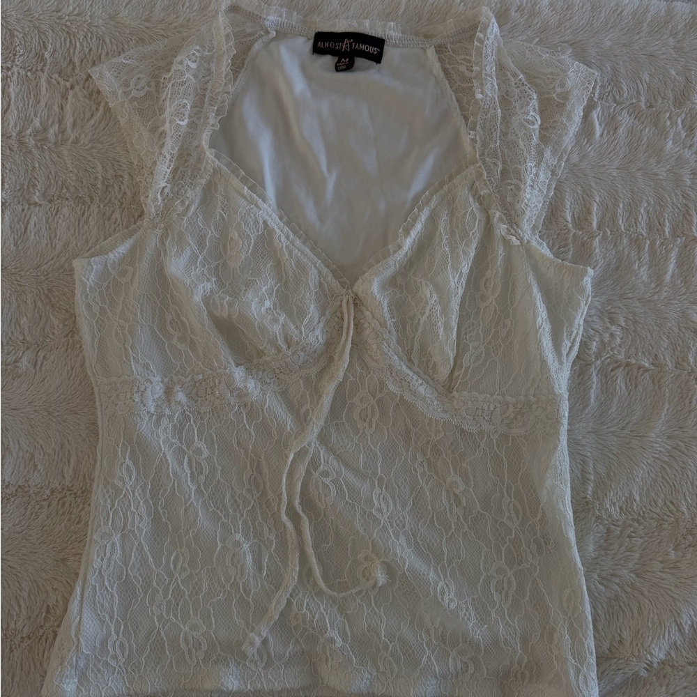 Vintage lace top